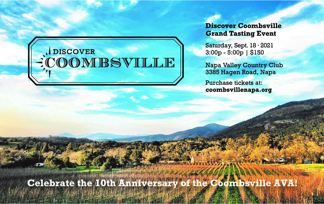 Join us and our fellow Coombsville wineries as we celebrate 10 years as an AVA!